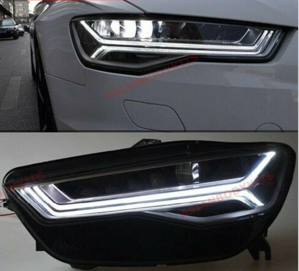 Buy Now LED HEADLIGHTS FOR AUDI A6 C7 2015-2017 (UPGRADE FROM XENON TO LED) and upgrade car parts from SIR Tuning at the Best Price. Headlights, Tail lights, Bodykits, Navigations, body kit and more - Fast & Free Shipping within Europe, US & Worldwide.