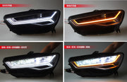 LED HEADLIGHTS FOR AUDI A6 C7 2015-2017 (UPGRADE FROM XENON TO LED)