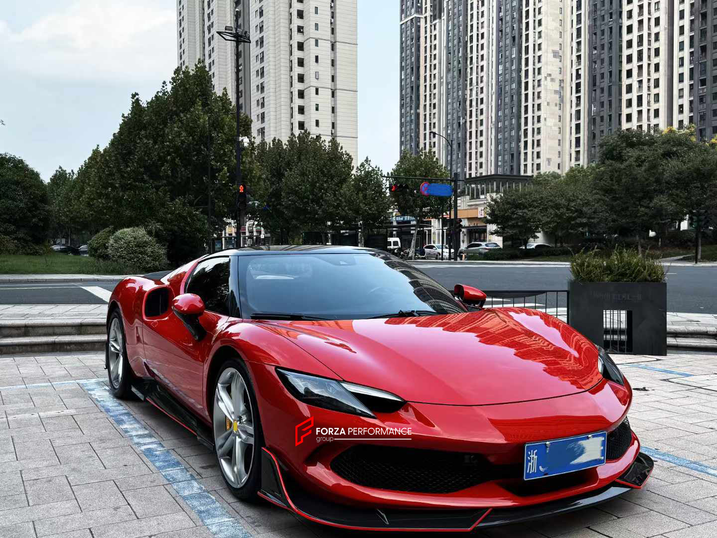 CARBON AERO BODY KIT for FERRARI 296 GTB GTS