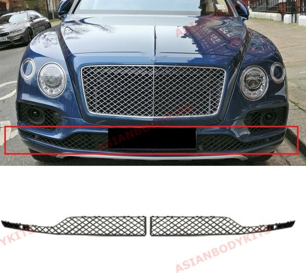 BLACK LOWER MESH for BENTLEY BENTAYGA SUV 2015 - 2020
