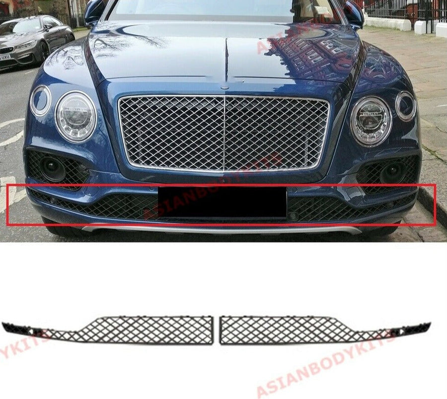 Buy Now BLACK LOWER MESH for BENTLEY BENTAYGA SUV 2015 - 2020 and upgrade car parts from SIR Tuning at the Best Price. Headlights, Tail lights, Bodykits, Navigations, body kit and more - Fast & Free Shipping within Europe, US & Worldwide.