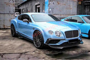 CARBON FIBER SIDE SKIRTS ADD ONS for BENTLEY CONTINENTAL GT COUPE GTC CONVERTIBLE 2011 - 2018
