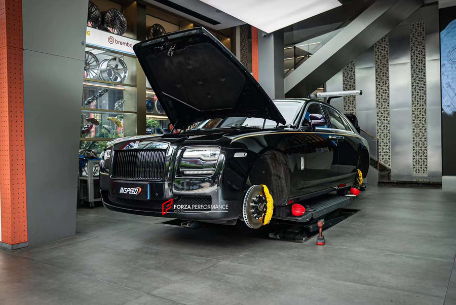 Buy Now BIG BRAKE KIT for ROLLS-ROYCE GHOST SERIES II 2014 - 2020 and upgrade car parts from SIR Tuning at the Best Price. Headlights, Tail lights, Bodykits, Navigations, BIG BRAKE KIT and more - Fast & Free Shipping within Europe, US & Worldwide.