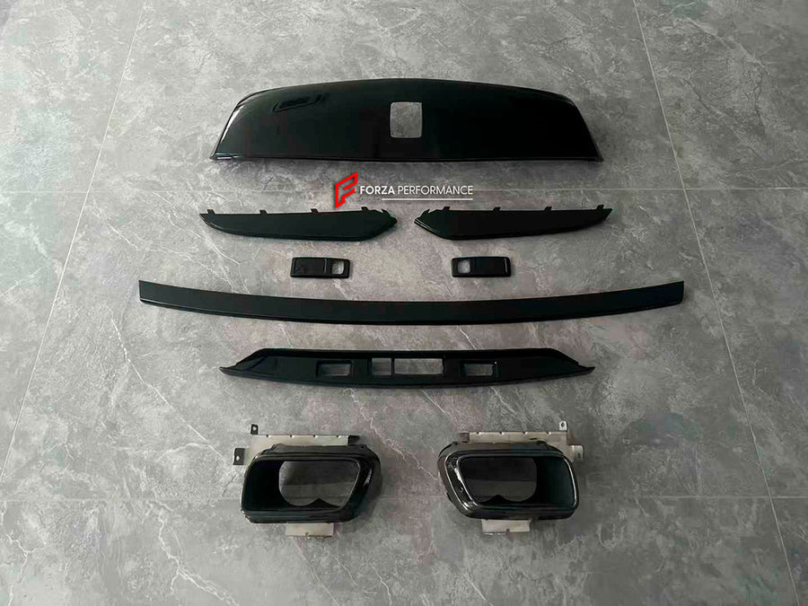 Buy Now BLACK BADGE UPGRADE KIT for ROLLS ROYCE CULLINAN 2018 - 2024 and upgrade car parts from SIR Tuning at the Best Price. Headlights, Tail lights, Bodykits, Navigations, body kit and more - Fast & Free Shipping within Europe, US & Worldwide.