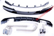 FRONT LIP / REAR DIFFUSER / Exhaust Tips for BMW F30 (only for M-tech)