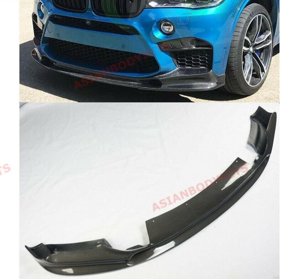 Buy Now Carbon Fiber Front Lip Spoiler For BMW F86 X6M F85 X5M and upgrade car parts from SIR Tuning at the Best Price. Headlights, Tail lights, Bodykits, Navigations, body kit and more - Fast & Free Shipping within Europe, US & Worldwide.