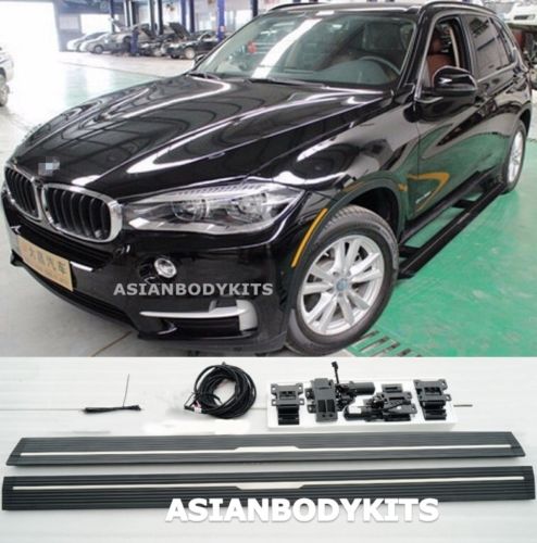Buy Now for BMW X5 2014-2017 F15 SIDE STEP ELECTRIC Deployable running boards power and upgrade car parts from SIR Tuning at the Best Price. Headlights, Tail lights, Bodykits, Navigations, body kit and more - Fast & Free Shipping within Europe, US & Worldwide.