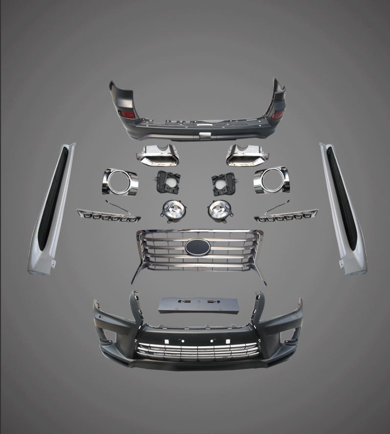 Buy Now BODY KIT FOR TOYOTA LAND CRUISER LC 200 MODEL 2007 - 2012 and upgrade car parts from SIR Tuning at the Best Price. Headlights, Tail lights, Bodykits, Navigations, body kit and more - Fast & Free Shipping within Europe, US & Worldwide.