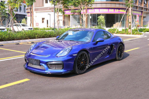 CONVERSION UPGRADE BODY KIT for PORSCHE BOXSTER CAYMAN 981 2013 - 2016 UPGRADE to GT4