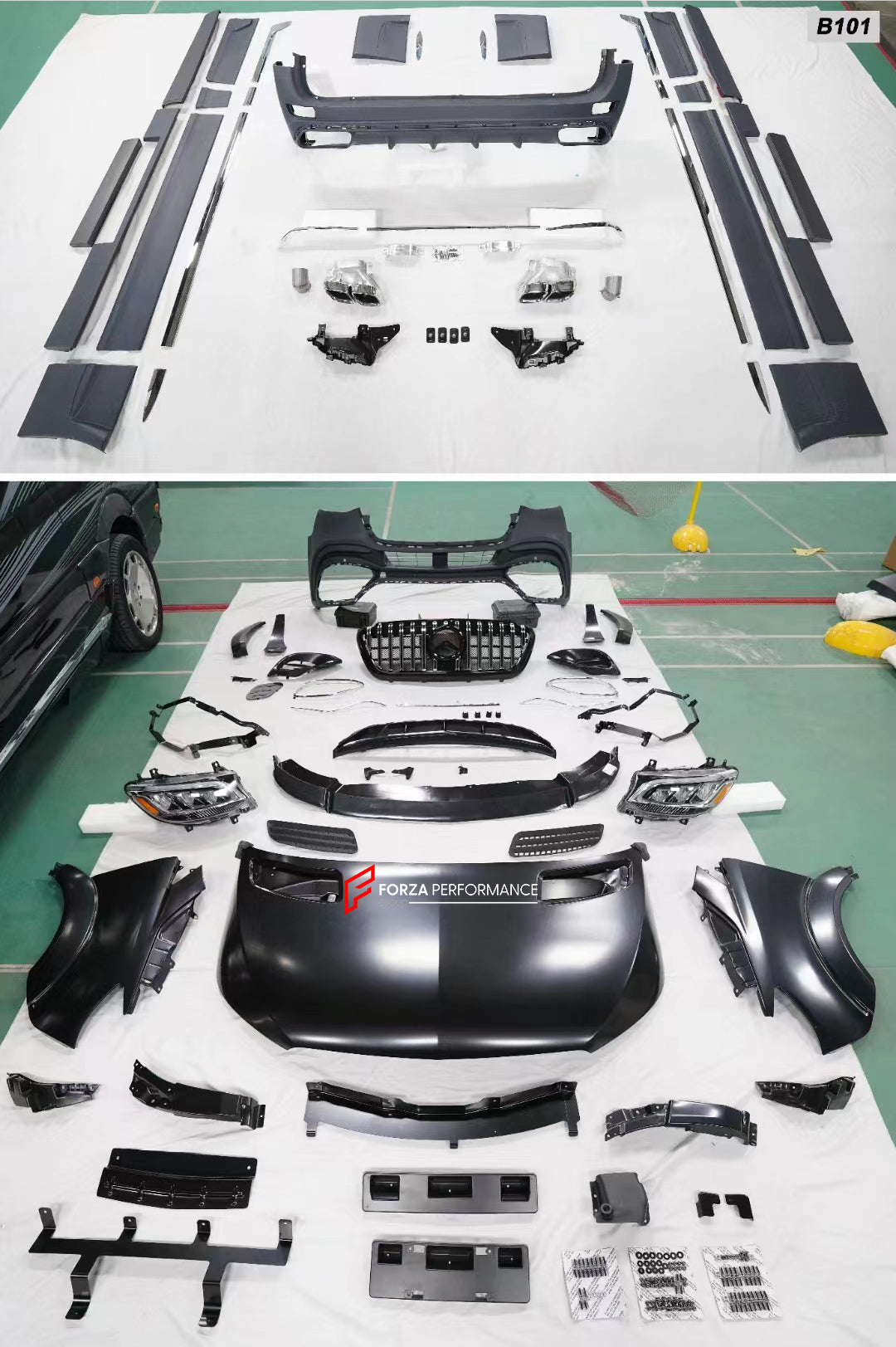 BODY KIT for MERCEDES-BENZ SPRINTER W906 2006 - 2018 | AMG STYLE