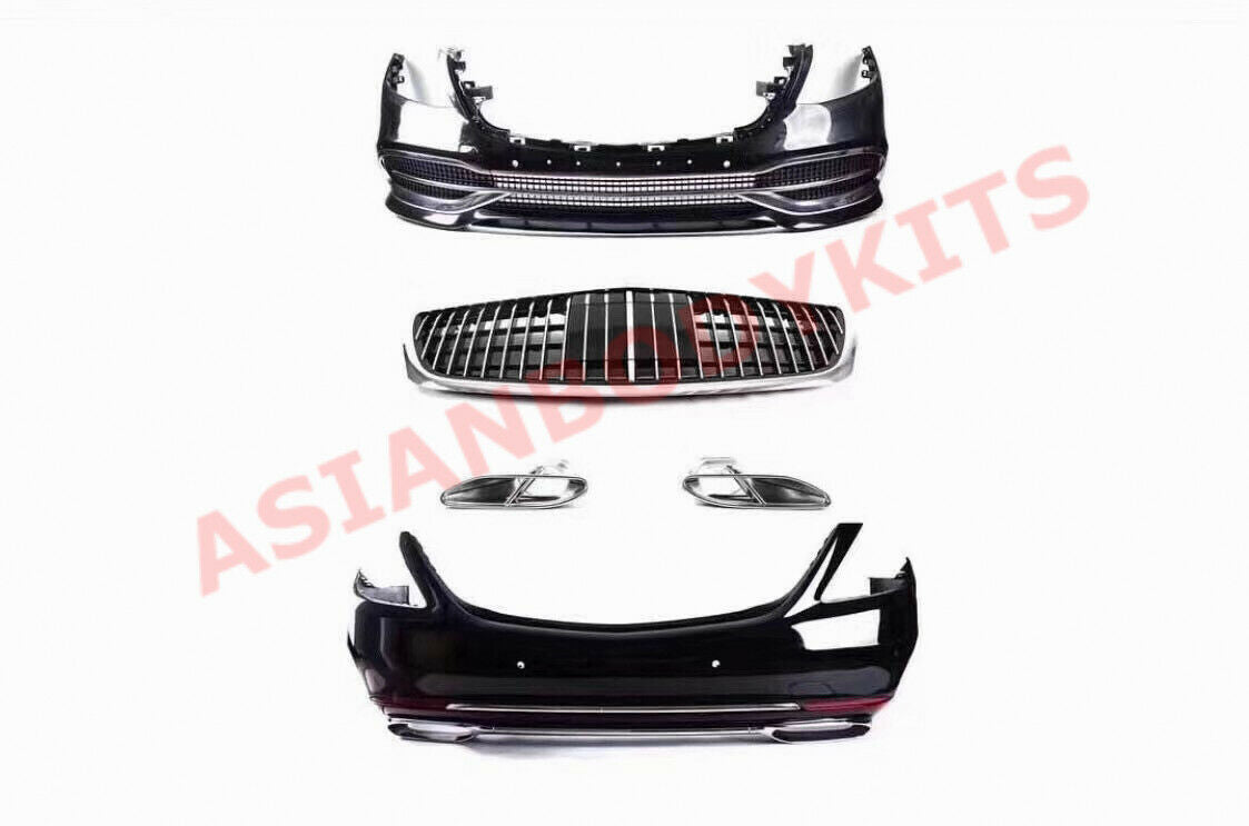 CONVERSION MERCEDES BENZ MAYBACH S CLASS Z222 FACELIFT BODY KIT for MERCEDES BENZ S CLASS W222 FACELIFT 2018 - 2020