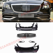 CONVERSION MERCEDES BENZ MAYBACH S CLASS Z222 FACELIFT BODY KIT for MERCEDES BENZ S CLASS W222 FACELIFT 2018 - 2020