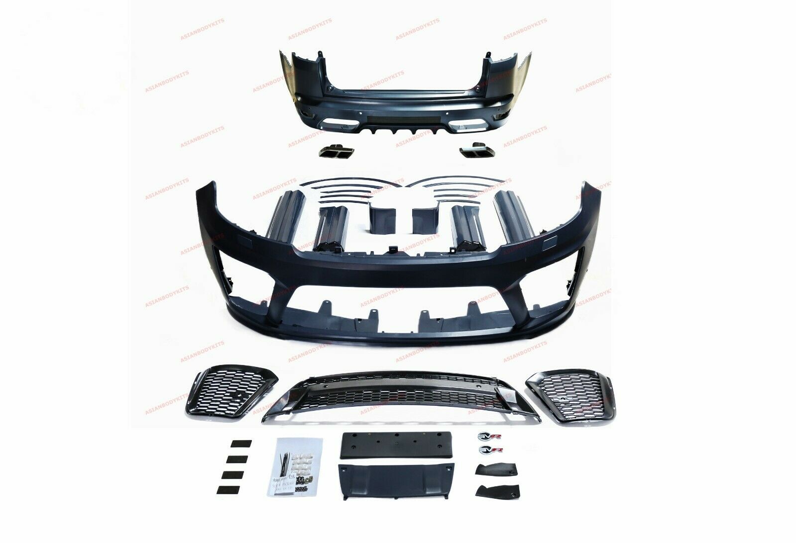 CONVERSION L494 SVR WIDE BODY KIT for LAND ROVER RANGE ROVER SPORT L494 FACELIFT 2018 - 2022