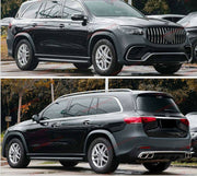 BODY KIT for MERCEDES BENZ GLS X167 GLS63 AMG 2020+ FRONT BUMPER FRONT GRILLE REAR BUMPER DIFFUSER EXHAUST TIPS