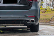 BODY KIT for MERCEDES BENZ GLS X167 GLS63 AMG 2020+ FRONT BUMPER FRONT GRILLE EXHAUST TIPS