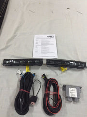 Headlights for MERCEDES-BENZ G-Class W463 Black BI xenon + Black LED DRL HELLA B-style