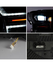 Black Led Headlights for Ford F150 2018 - 2019