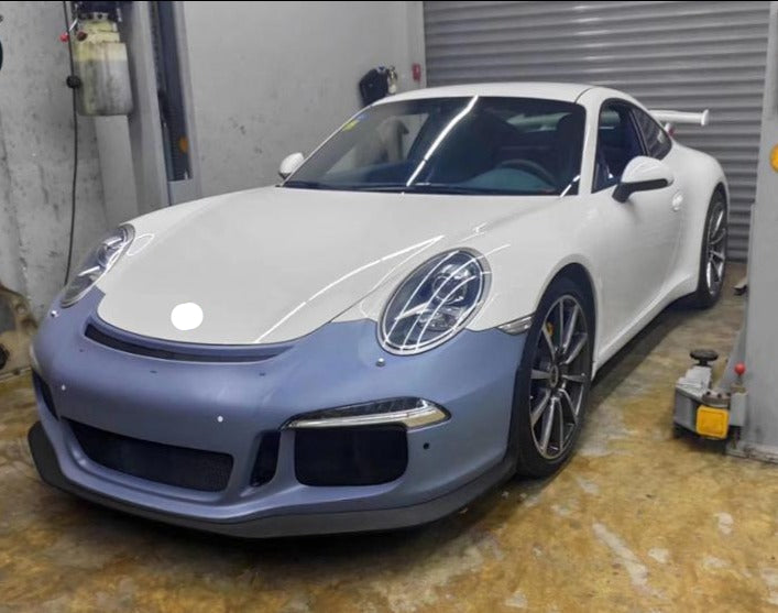 CONVERSION UPGRADE FRONT BUMPER KIT for PORSCHE 911 991.1 2011 - 2017 upgrade to GT3