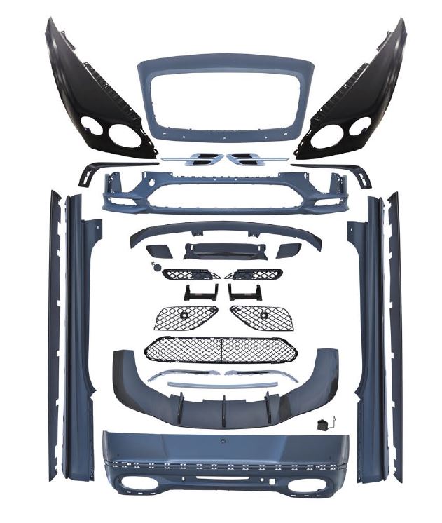 CONVERSION BODY KIT for BENTLEY CONTINENTAL GT 2012 - 2015 to SUPERSPORT 2016 - 2018