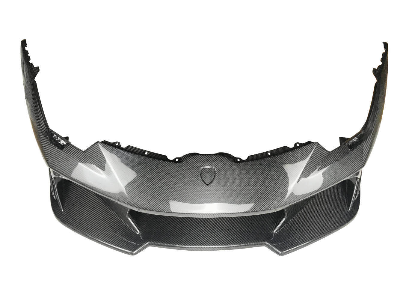 DRY CARBON FIBER FRONT BUMPER for LAMBORGHINI HURACAN