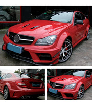 BODY KIT for MERCEDES BENZ C-CLASS C63 W204 2011 - 2015 BS STYLE