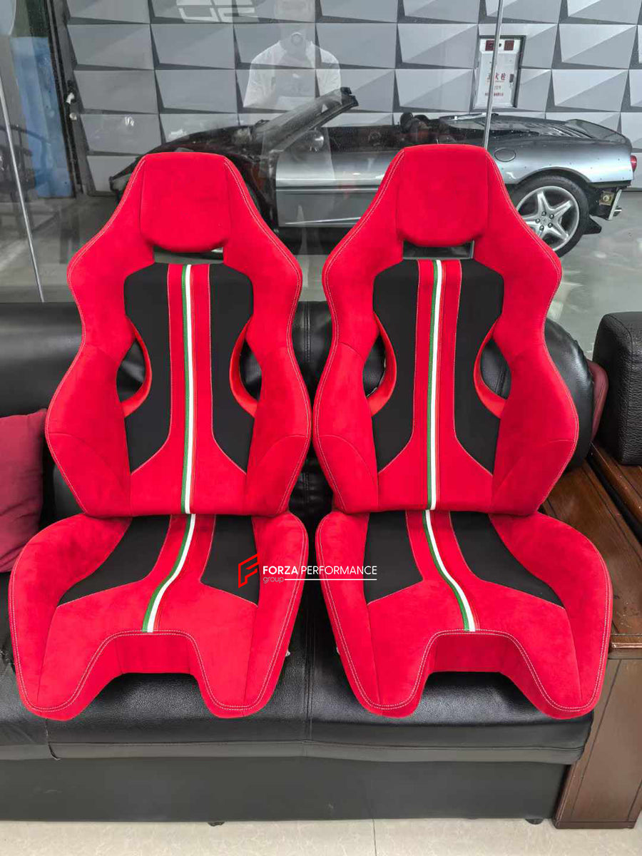 Buy Now CARBON BUCKET SEATS for FERRARI and upgrade car parts from SIR Tuning at the Best Price. Headlights, Tail lights, Bodykits, Navigations, Car Seats and more - Fast & Free Shipping within Europe, US & Worldwide.