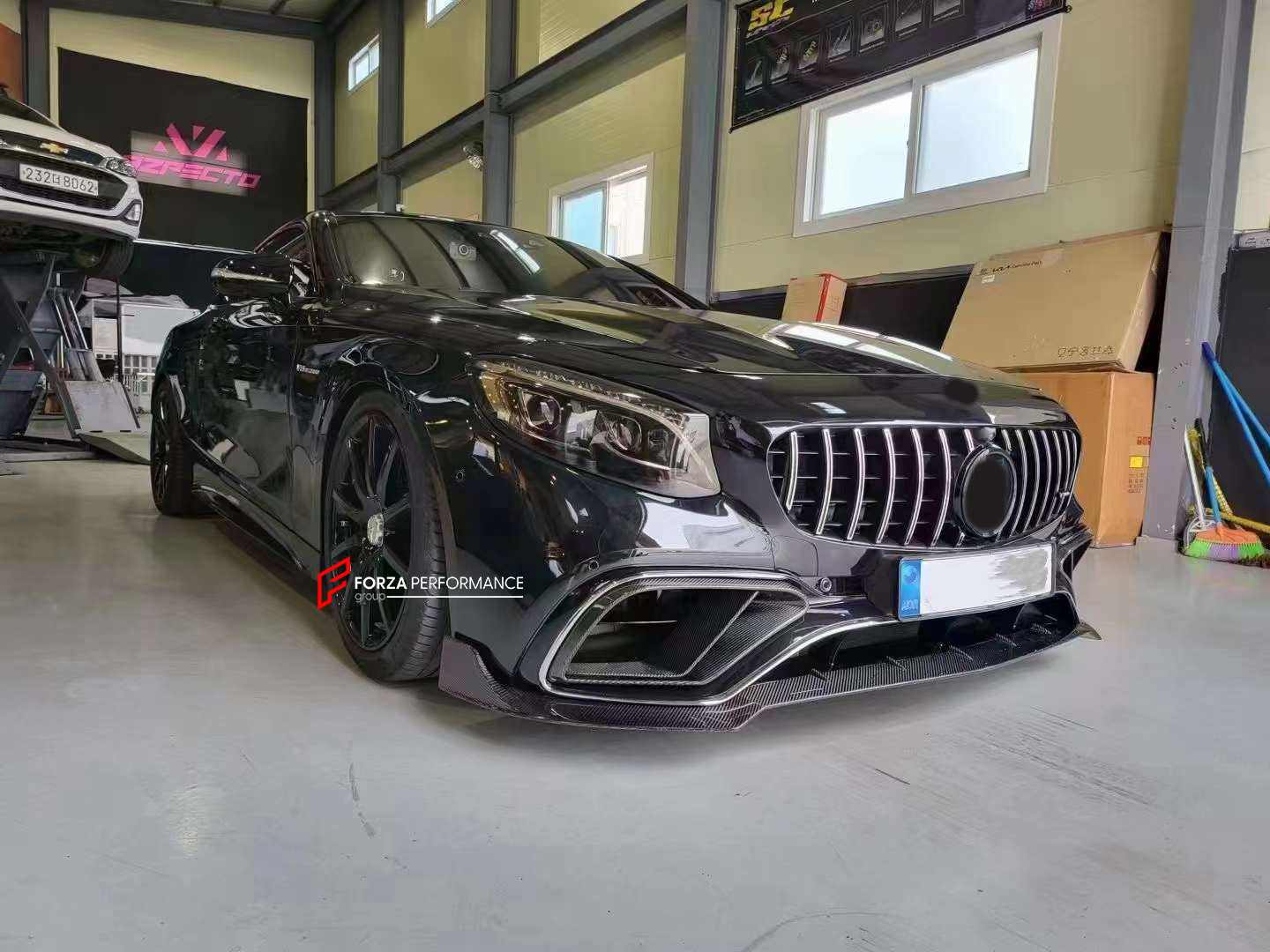 CARBON BODY KIT for MERCEDES BENZ S63 COUPE C217 2018 - 2021