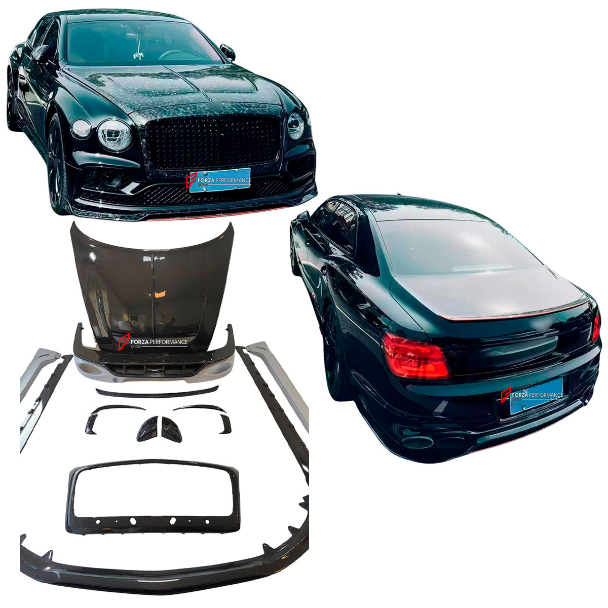 CARBON BODY KIT for BENTLEY FLYING SPUR 2020+