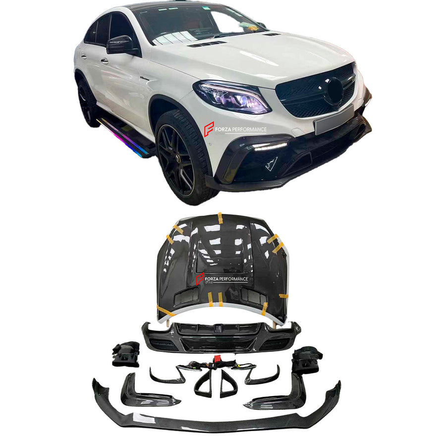 Buy Now CARBON BODY KIT for MERCEDES-BENZ GLE63 W166 AMG 2015 - 2019 and upgrade car parts from SIR Tuning at the Best Price. Headlights, Tail lights, Bodykits, Navigations, body kit and more - Fast & Free Shipping within Europe, US & Worldwide.