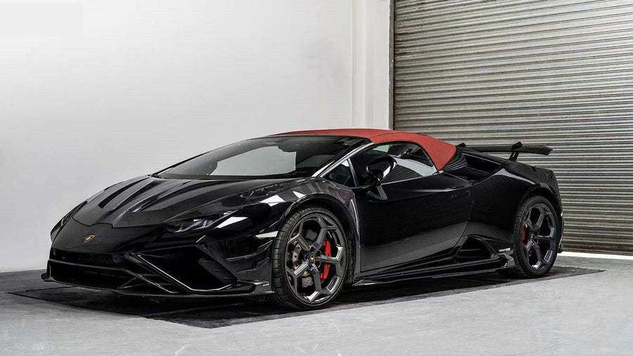 Buy Now CARBON FIBER AERO KIT for LAMBORGHINI HURACAN LP610-4 LP580-2 2014 - 2019 and upgrade car parts from SIR Tuning at the Best Price. Headlights, Tail lights, Bodykits, Navigations, body kit and more - Fast & Free Shipping within Europe, US & Worldwide.