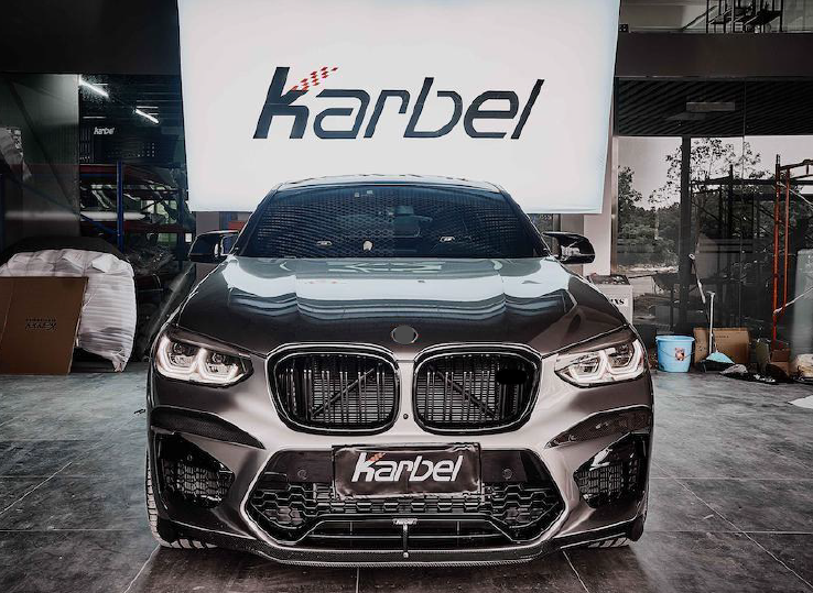 Buy Now AUTHENTIC KARBEL CARBON FIBER BODY KIT FOR BMW X4M F98 2019+ and upgrade car parts from SIR Tuning at the Best Price. Headlights, Tail lights, Bodykits, Navigations, body kit and more - Fast & Free Shipping within Europe, US & Worldwide.