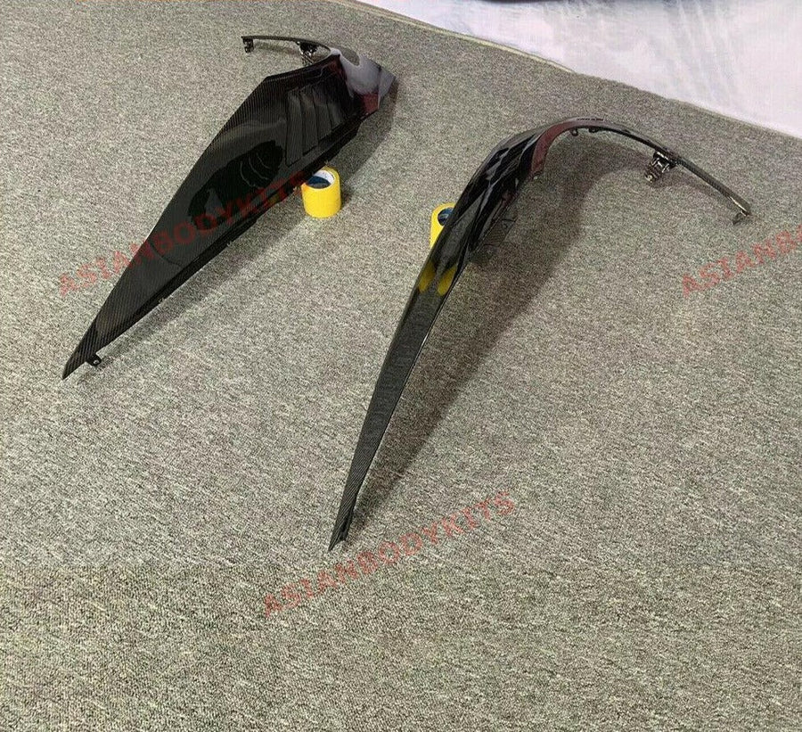 Buy Now CARBON FIBER FRONT FENDERS for LAMBORGHINI HURACAN LP610 LP580 2014 - 2019 and upgrade car parts from SIR Tuning at the Best Price. Headlights, Tail lights, Bodykits, Navigations, body kit and more - Fast & Free Shipping within Europe, US & Worldwide.
