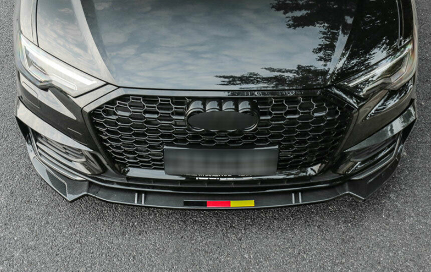 CARBON FIBER FRONT LIP for AUDI A6 2019 - 2022