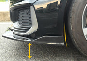 CARBON FIBER FRONT LIP for AUDI A6 2019 - 2022