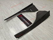 DRY CARBON FIBER SIDE SKIRTS ADD ONS for MCLAREN 720S 2017 - 2023