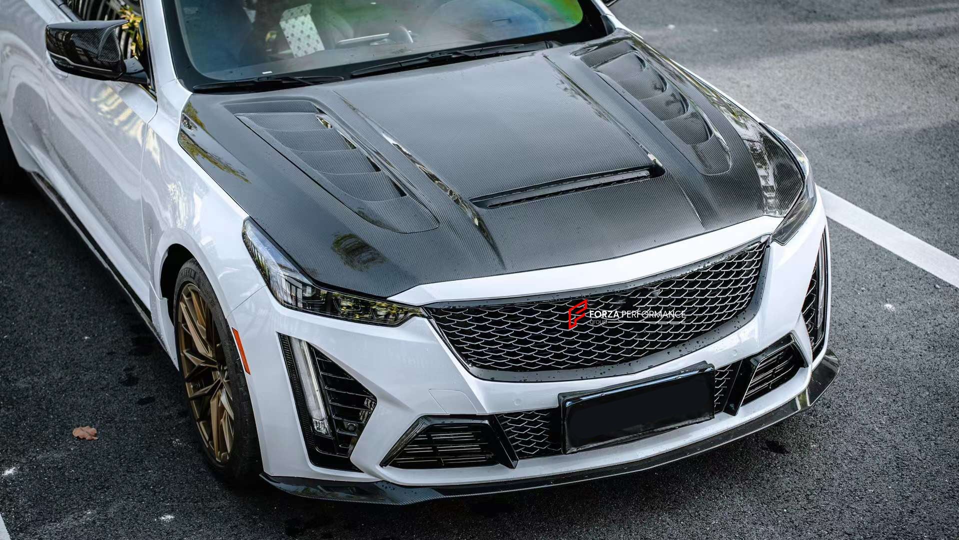 CARBON HOOD for CADILLAC CT5 2019 - 2024