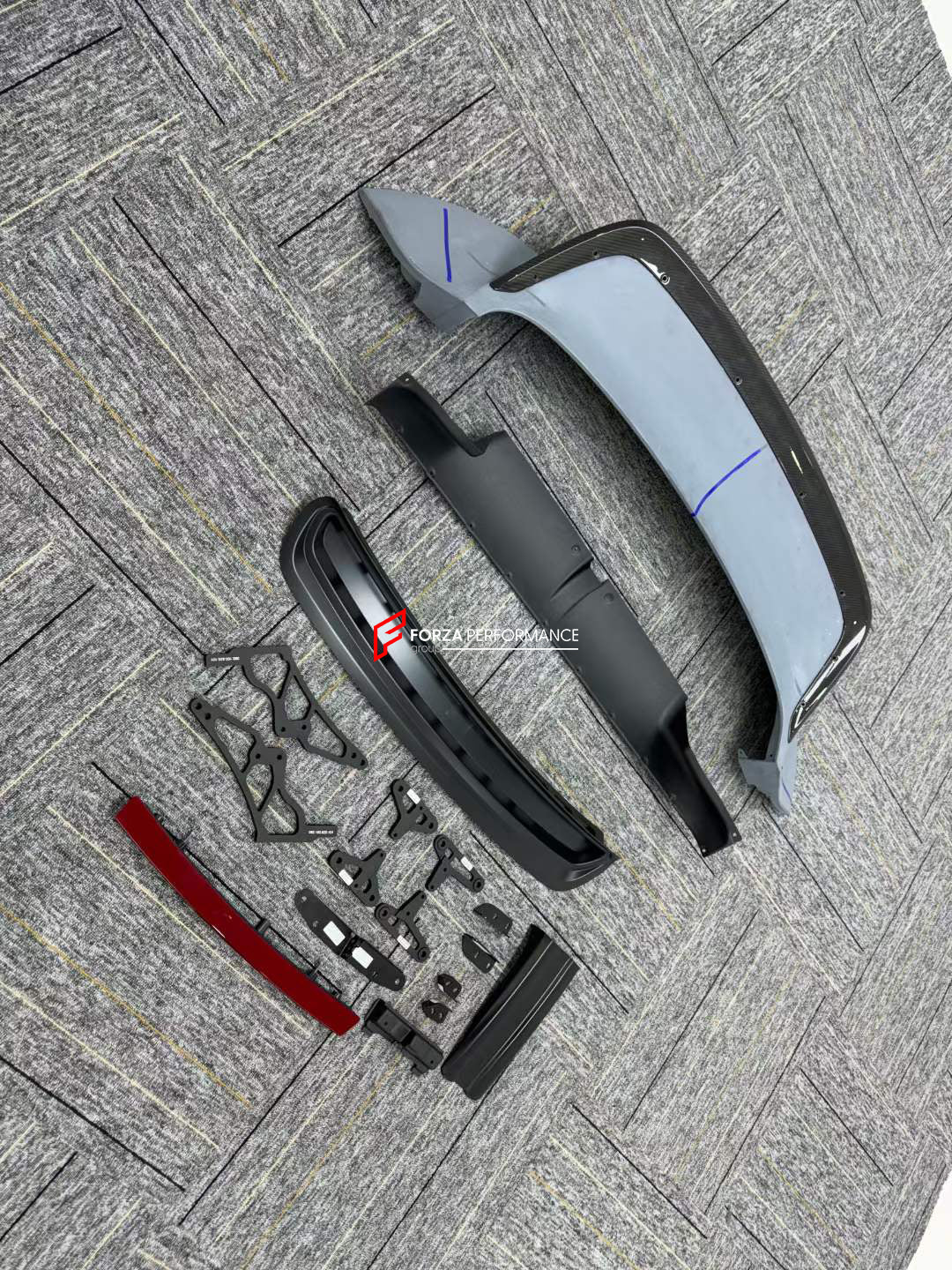 CARBON REAR SPOILER for PORSCHE 911 992 TURBO 2020+