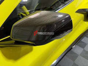 CARBON SIDE MIRROR COVERS for CHEVROLET CORVETTE C8 2019+