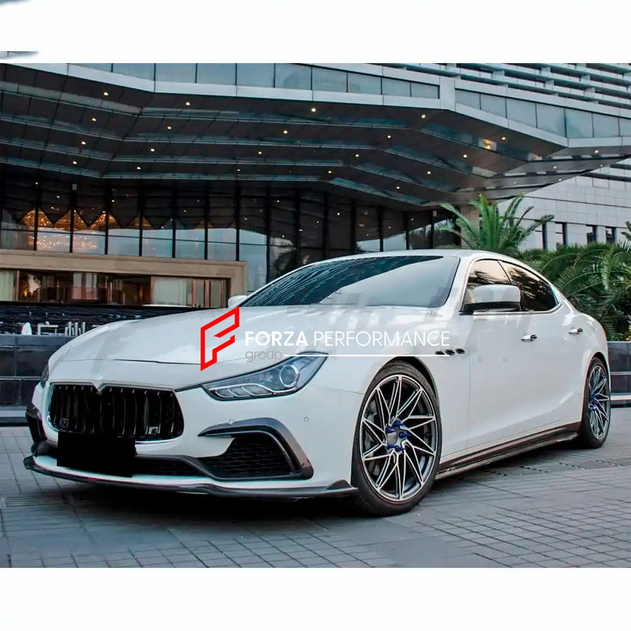 Buy Now CARBON AERO KIT for MASERATI GHIBLI 2013 - 2020 and upgrade car parts from SIR Tuning at the Best Price. Headlights, Tail lights, Bodykits, Navigations, Carbon body kit and more - Fast & Free Shipping within Europe, US & Worldwide.