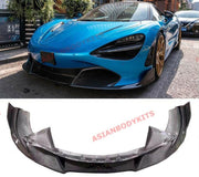 DRY CARBON FRONT LIP for MCLAREN 720S COUPE 2017 - 2023