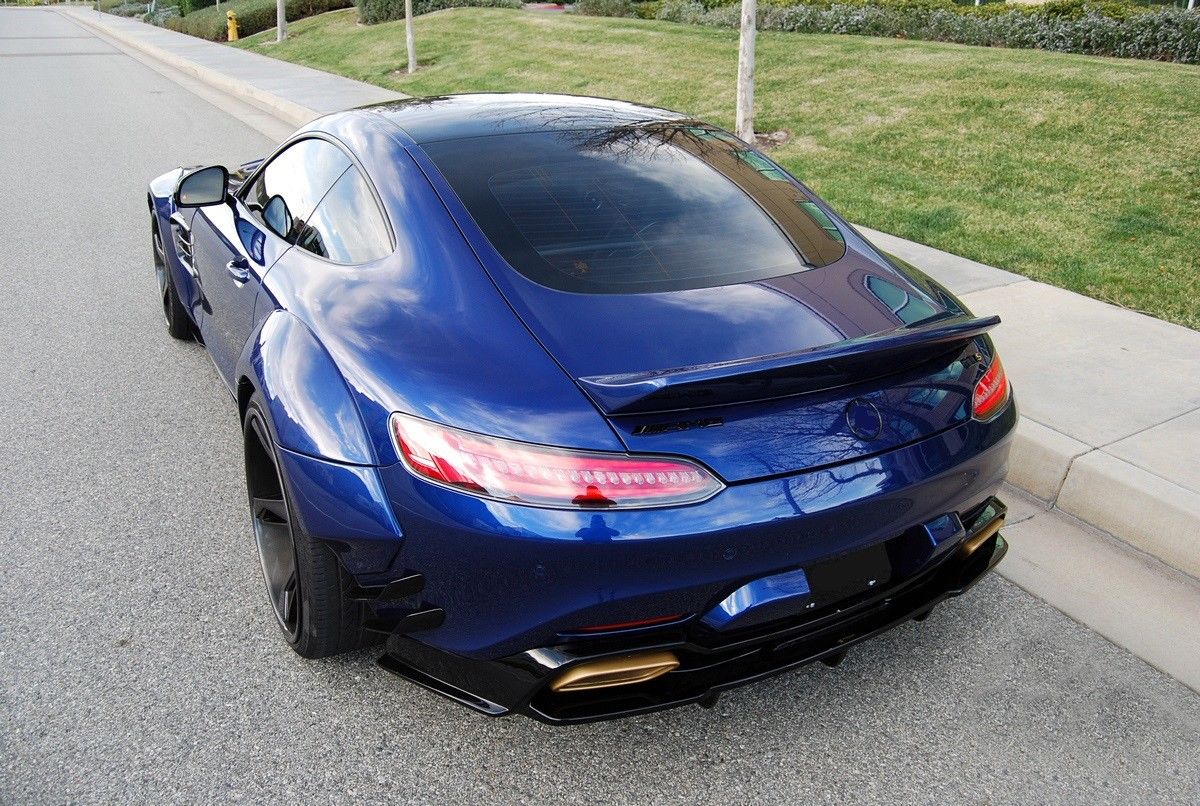 CARBON FIBER REAR SPOILER for MERCEDES BENZ AMG GT GTR C190 2015 - 2018