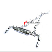 VALVED EXHAUST CATBACK MUFFLER for BMW 8 series 840i G14 G15 G16 3.0 2018+