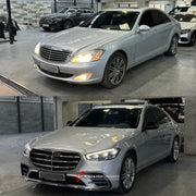 CONVERSION BODY KIT for MERCEDES-BENZ W221 2006 - 2013 UPGRADE to W223 2020 - 2024