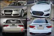 CONVERSION BODY KIT for AUDI A5 8T 8F 2007 - 2016 UPGRADE to RS5 F5 FACELIFT 2020+