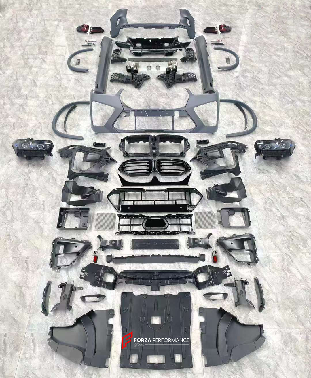 CONVERSION BODY KIT for BMW X5 G05 2018 - 2023 to X5M F95 LCI 2023+