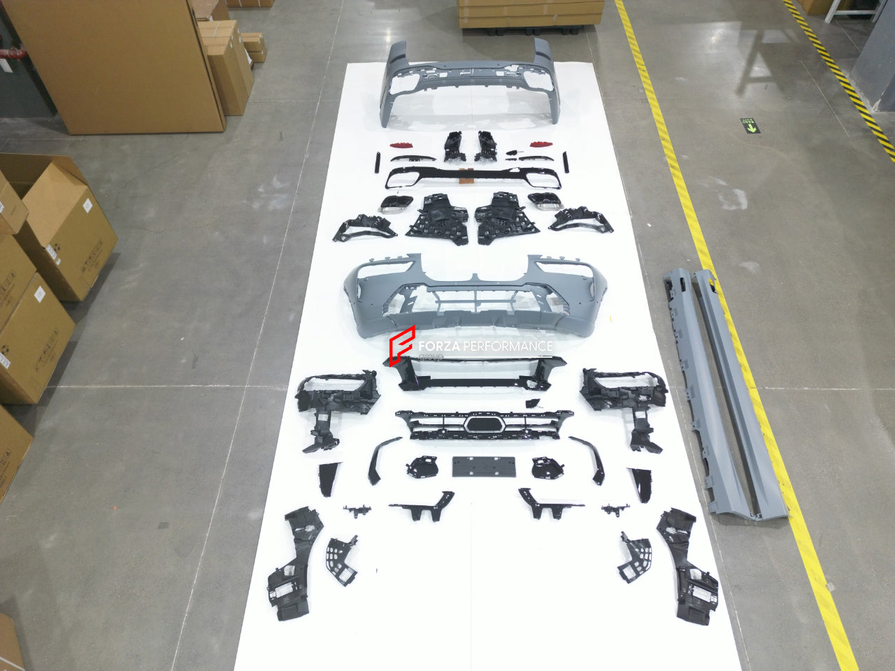 CONVERSION BODY KIT for BMW X7 G07 2018 to BMW X7 G07 LCI 2023