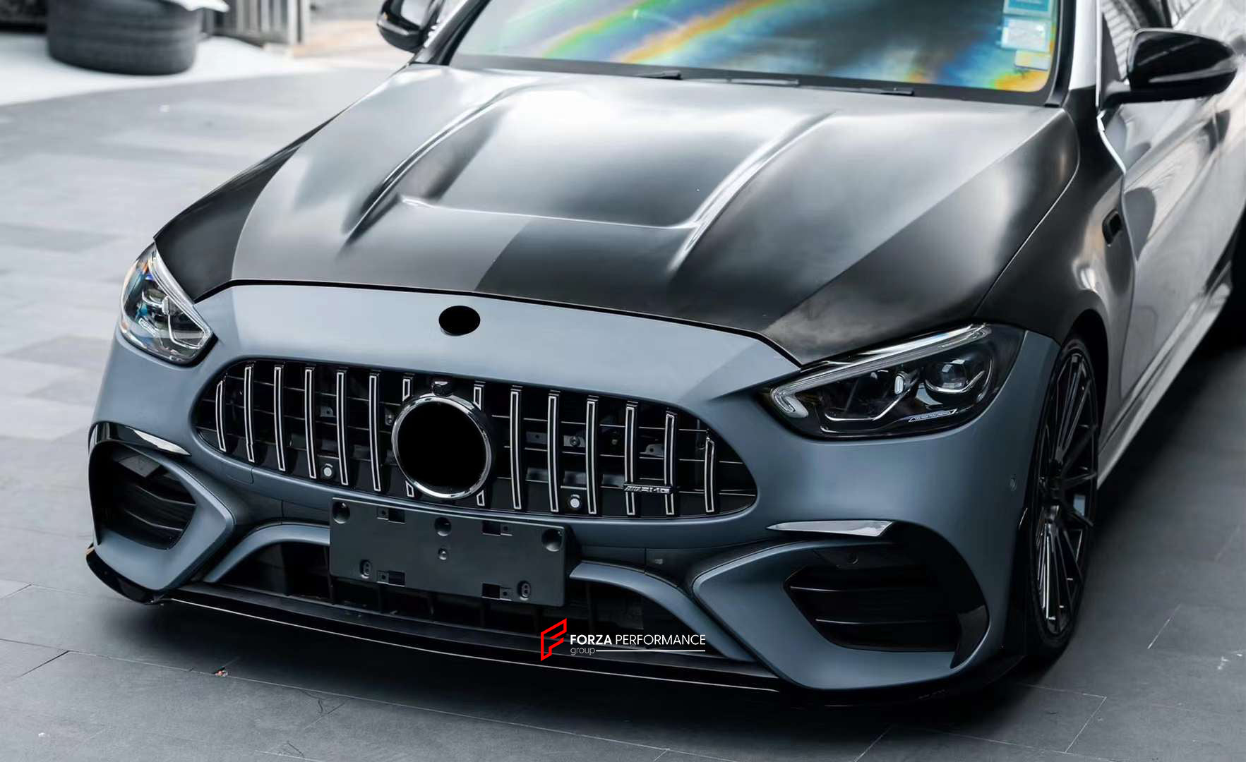 CONVERSION BODY KIT for MERCEDES BENZ C-CLASS W205 2015 - 2023 to W206 C63 AMG 2023+