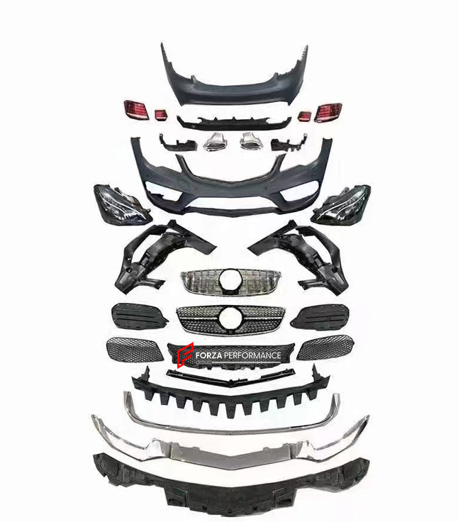 CONVERSION BODY KIT for MERCEDES-BENZ E-CLASS COUPE W207 2009 - 2016 to W207 FACELIFT