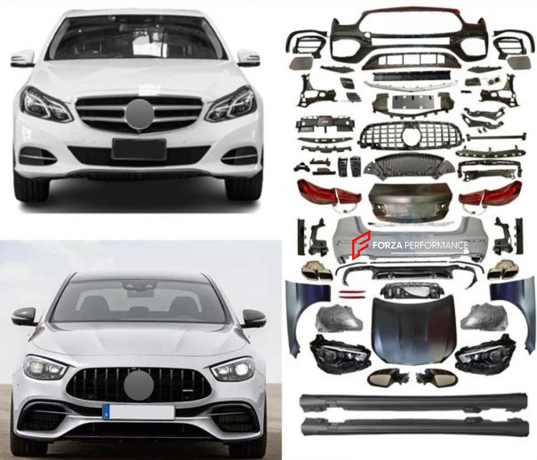 CONVERSION BODY KIT for MERCEDES-BENZ E-CLASS W212 2009 - 2013 to E63 AMG 2023