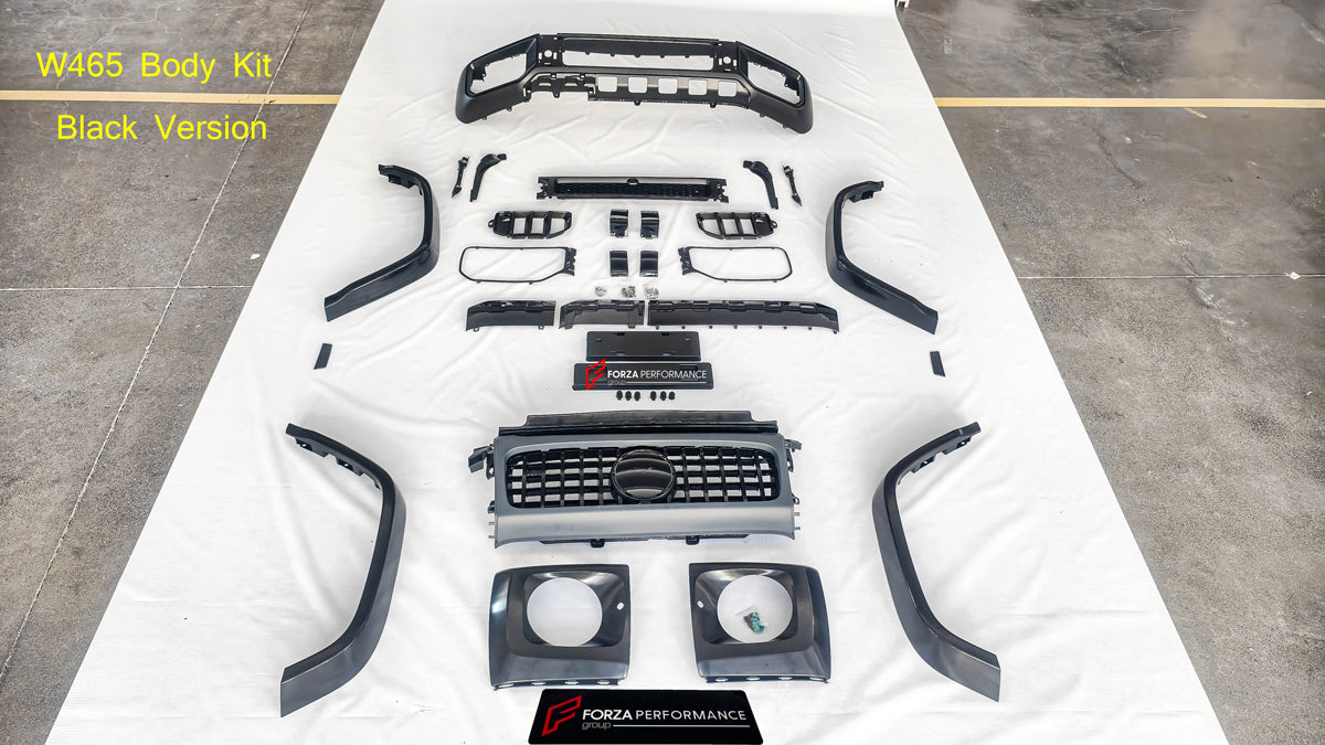 UPGRADE FACELIFT BODY KIT for MERCEDES-BENZ G-CLASS W464 2018 - 2024 to G63 W465 AMG 2025